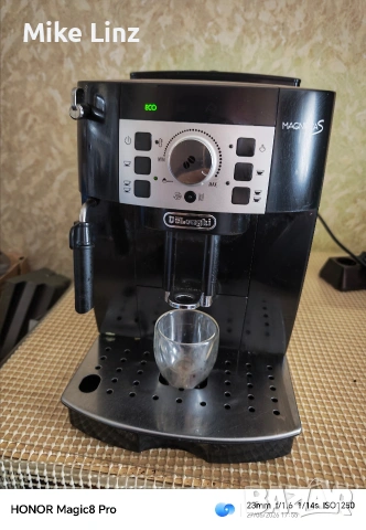 Delonghi ECAM 22.110.B Magnifica S , снимка 5 - Кафемашини - 55071698