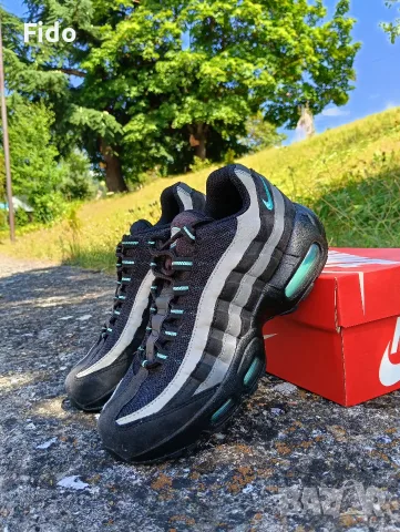 Nike Air Max 95 Black Aura Green