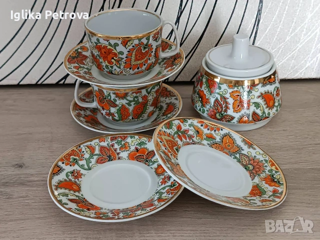 Сет Кашмир  Изида, снимка 2 - Антикварни и старинни предмети - 54982352