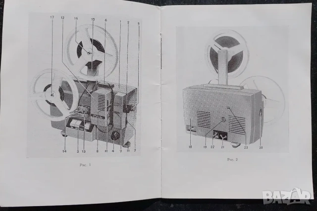 Ръководство за употреба на 8мм кино прожекционен апарат "Русь", снимка 2 - Специализирана литература - 54061869