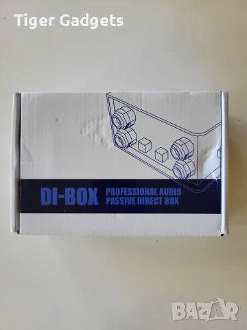 Bolanle D2 пасивен стерео DI Box 2-канален с XLR, -15dB PAD, Ground Lift и Phase Reverse, снимка 10 - Ресийвъри, усилватели, смесителни пултове - 55562462