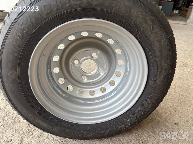 Чисто нова гума с джанта за ремарке 165/70R13, снимка 4 - Ремаркета - 55562778