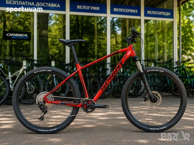 НОВ Планински Велосипед Sprint Apolon Pro 27.5 - БЕЗПЛАТНА ДОСТАВКА, снимка 3 - Велосипеди - 55390238