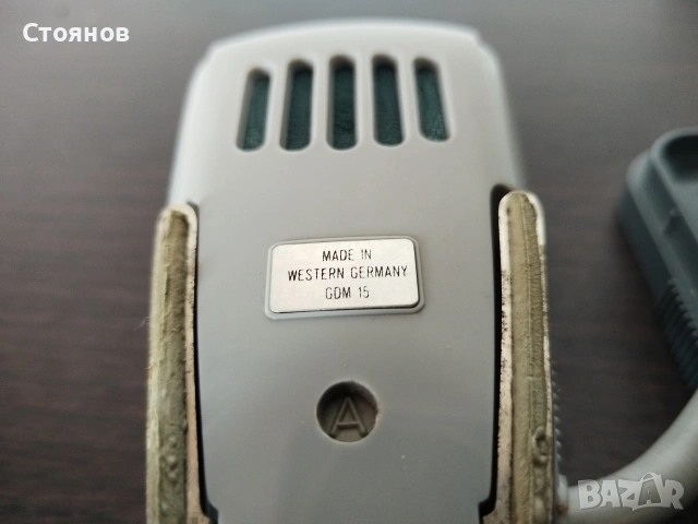 GRUNDIG GDM 15 динамичен микрофон, Germany, снимка 10 - Микрофони - 54809075