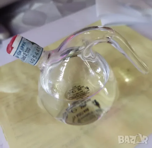 Оригинална бутилка италианско стъкло Мурано Alexander Grappa di Prosecco миниатюра, снимка 3 - Антикварни и старинни предмети - 55395477