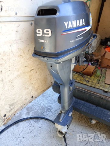 Продавам извънб. д-л Yamaha-Four Stroke 9,9HP, 4т,ел.стартер,щамбайн и жила,внос от Италия, снимка 3 - Воден транспорт - 54946667