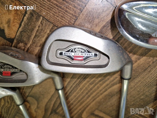 Голф комплект Callaway Big Bertha + Чанта (Легендарен модел) 1994 - 1996 г., снимка 9 - Голф - 54152580