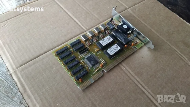 Видео карта OAK OTIVGA 3716 256KB 16-bit ISA, снимка 4 - Видеокарти - 55335711