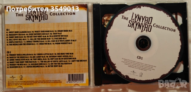 CD / ЦД компакт диск - Lynyrd Skynyrd - The Lynyrd Skynyrd Collection - 2013 [2 CD], снимка 6 - CD дискове - 54429923