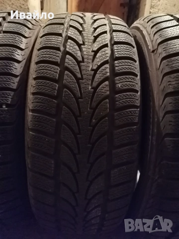 Продавам 4 броя зимни гуми 205.55.16 на 1 сезон дот 2021 Nokian , снимка 2 - Гуми и джанти - 54429474