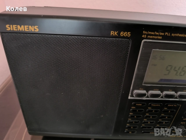 Радио Siemens RK 665 / Sangean ATS 818, снимка 8 - Радиокасетофони, транзистори - 54174836