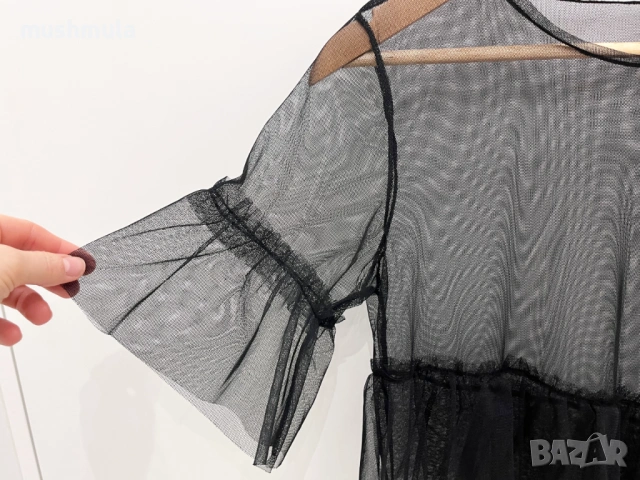 Туника от воал S/M - носена веднъж, снимка 3 - Туники - 53991186