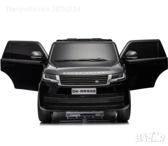 Електрическа кола Mappy Range Rover, EVA джанти, Кожена седалка, MP4,, снимка 2 - Детски велосипеди, триколки и коли - 55643999