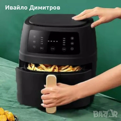 Air Fryer S-18, Фритюрник с горещ въздух, Дигитален, 2400 W 8 литра | SILVER CREST, снимка 2 - Фритюрници - 55040298