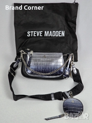 Нова дамска чанта Steve Madden BURGE SET с портмоне 