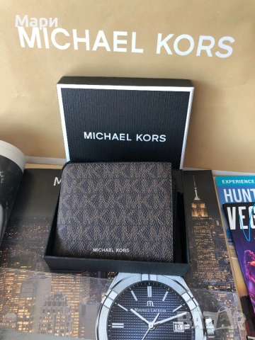 Michael Kors Нов Мъжки Портфейл, снимка 4 - Портфейли, портмонета - 54939445