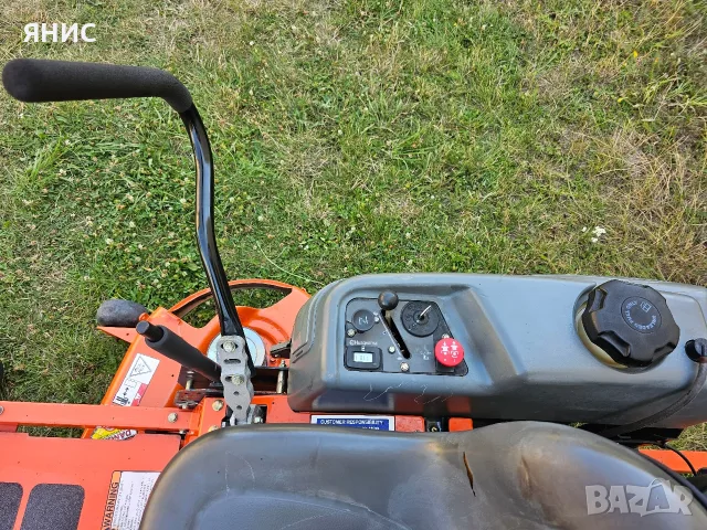 ТРАКТОРНА КОСАЧКА HUSQVARNA/KAWASAKI. 0. ГРАДУС НА ЗАВИВАНЕ. 24.КОНЯ., снимка 13 - Градинска техника - 55501286