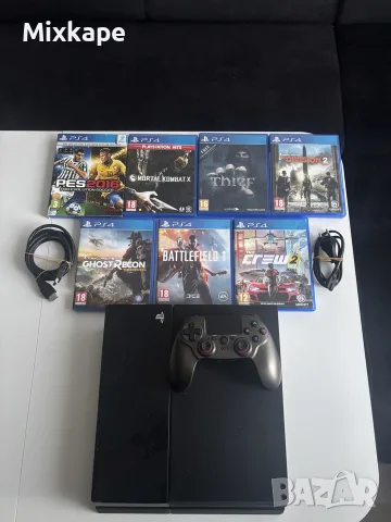 PlayStation 4 Профилактирана + Игри 