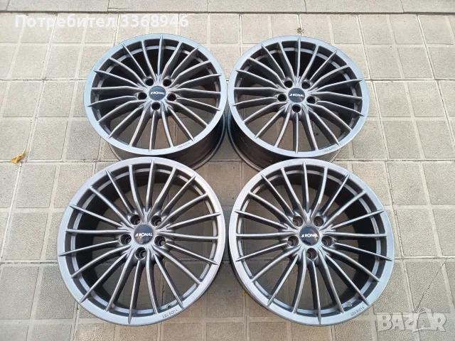 Джанти RONAL R68 19" 5x114,3 Ронал 5х114.3, снимка 3 - Гуми и джанти - 55452282