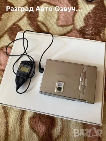 SHARP MD-S70H- Рядък модел Винтидж преносим Minidisc Минидиск плеър walkman уокмен - Качествен звук!, снимка 2 - Други - 54723020