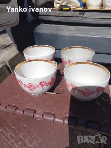 Чаши закафе порцелан, снимка 3 - Чаши - 54140724
