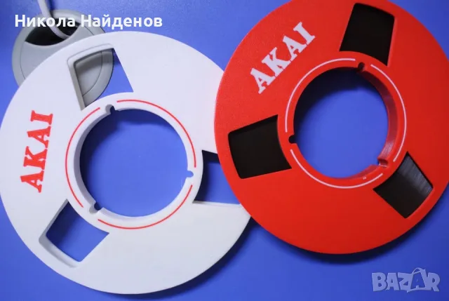 Ролки 18см за ролков магнетофон, снимка 4 - Декове - 55616414