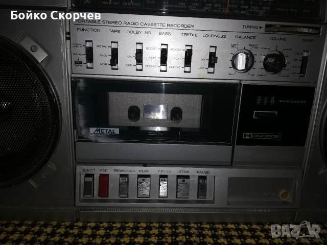 Радиокасетофон Hitachi., снимка 3 - Радиокасетофони, транзистори - 54243971