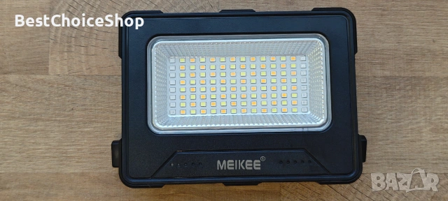 Соларна LED лампа за къмпинг, строителна, 10 W LED, 4 режима, USB зареждане, снимка 2 - Друга електроника - 54962483