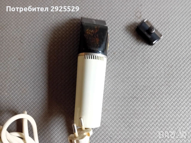 Роторна машинка за подстригване ГДР - използвана, снимка 5 - Машинки за подстригване - 47869843