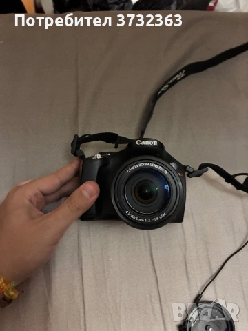 Canon POWERSHOT SX30 IS + аксесоари, снимка 2 - Фотоапарати - 55015684