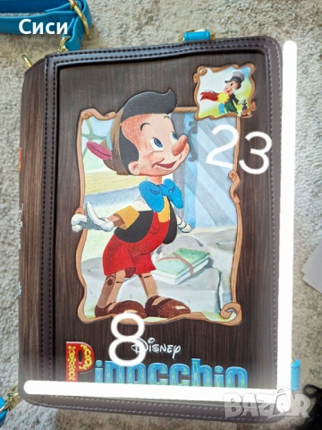 Чанта на Дисни / Раница на Дисни, Disney,  Пинокио , снимка 7 - Чанти - 54309903