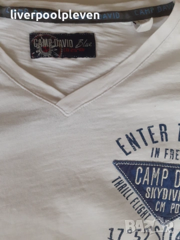 👉Camp David Original L ефектна, снимка 6 - Тениски - 55067896