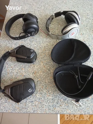 Лот сериозни слушалки Beats, Skullcandy, NURA, Logitech