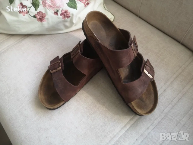 Birkenstock N 46 като нови, естествена кожа, модел Arizona