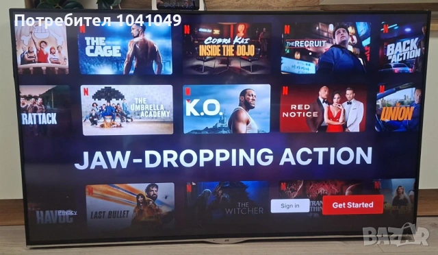 Телевизор JVC LT-49VU72K- 49" Smart 4k UHD, снимка 2 - Телевизори - 54331019