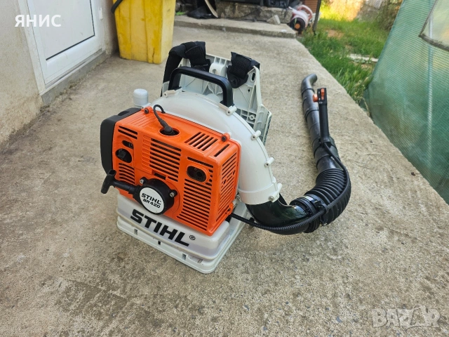 МОТОРНА ДУХАЛКА STIHL BR 420 ,КАТО НОВА , снимка 10 - Градинска техника - 55063969