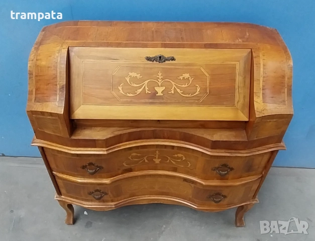 НАЙ ДОБРАТА ОФЕРТА Старо немско Писалище ,комод, секретарият,скрин., снимка 2 - Антикварни и старинни предмети - 54797031