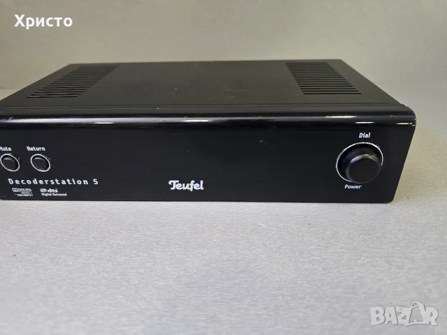 🔊🎶🎛 DaC Teufel decoderstation 5 mk1 🎛🎶🔊, снимка 3 - Аудиосистеми - 55404538