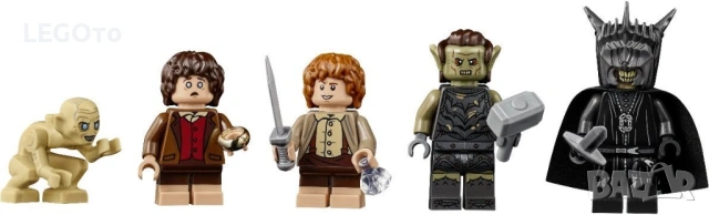 НОВО ЛЕГО 10333 Властелинът на пръстените: Барад-дур LEGO 10333 The Lord of the Rings: Barad-dûr, снимка 4 - Конструктори - 54843124