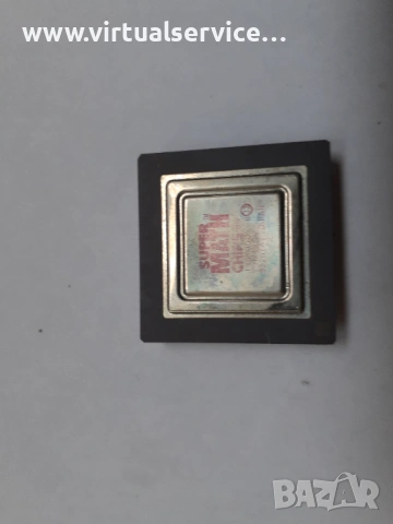 Ретро копроцесори 80387DX/33 CHIPS Super math, made in Japan