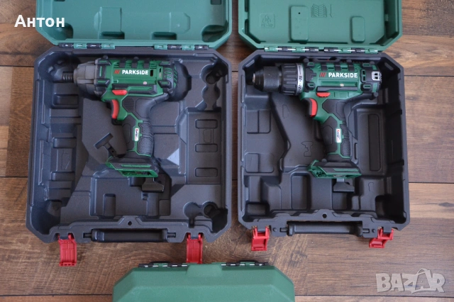 Нови куфари за винтоверти Parkside за 12V и за 20V, снимка 2 - Винтоверти - 51417378