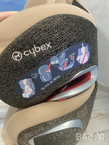 Стол за кола Cybex Solution Z fix, снимка 3 - Столчета за кола и колело - 55649870