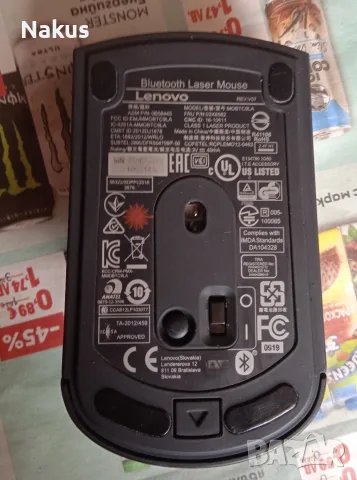 Lenovo bluetooth/wifi мишка, снимка 2 - Клавиатури и мишки - 55677994