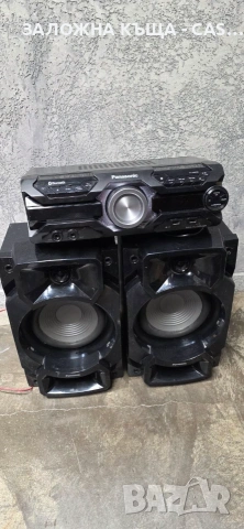Мощна аудио система Panasonic SC-AKX520, 650W / Bluetooth, USB, Караоке