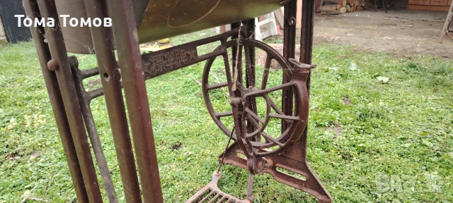 Старинна китайска шевна машина., снимка 3 - Шевни машини - 53071993