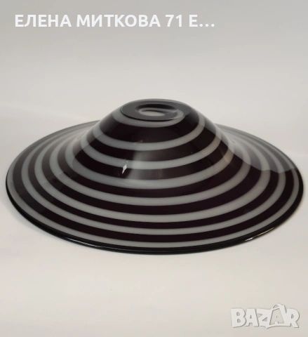 Голяма фруктиера от художествено стъкло, снимка 6 - Аксесоари за кухня - 54131516