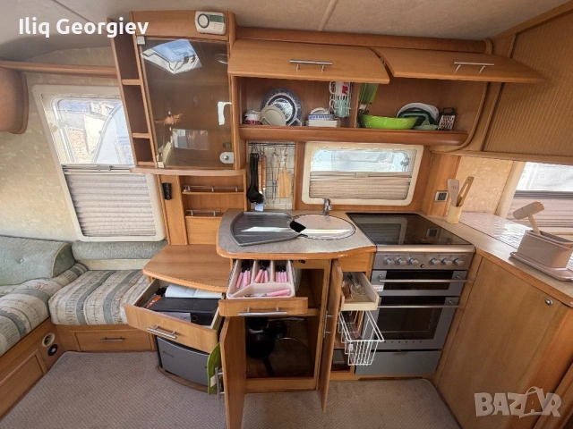 Каравана Swift Conqueror-Френска Спалня/ТЕНТА/СОЛАР/MOVER/Душ кабина/КАТО НОВА, снимка 16 - Каравани и кемпери - 54142112