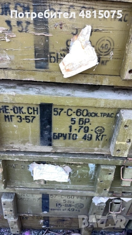 Сандъци от боеприпаси