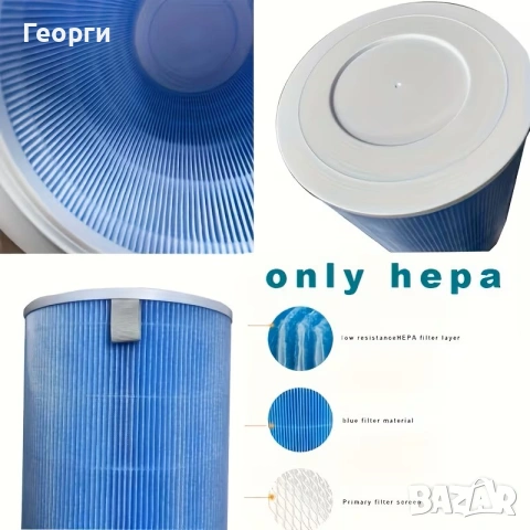 Нов резервен филтър за въздухопречиствател Xiaomi Air Purifier 1/2/Pro/2S, снимка 3 - Овлажнители и пречистватели за въздух - 54980825