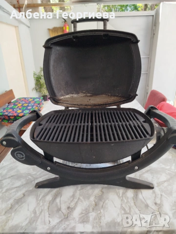 Електрическо барбекю WEBER  - 2200 W, снимка 2 - Барбекюта - 54595342